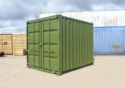 REFURBISHED 8FT STORAGE & SHIPPING CONTAINER