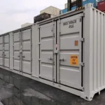 Refurbished 40ft Shipping Container with Side Door